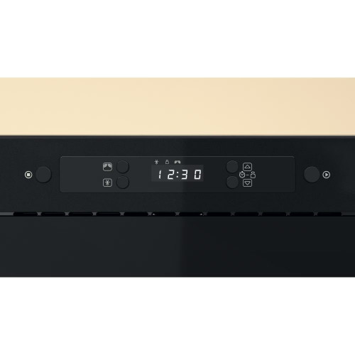 Microondas integrable Whirlpool 22 litros, sin grill - MBNA900B Negro