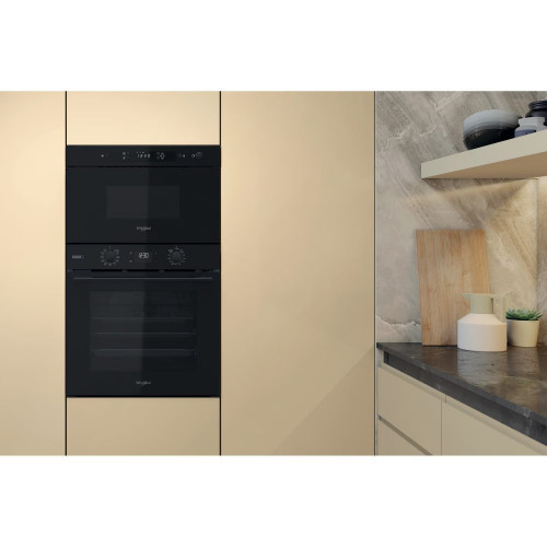 Microondas integrable Whirlpool 22 litros, sin grill - MBNA900B Negro