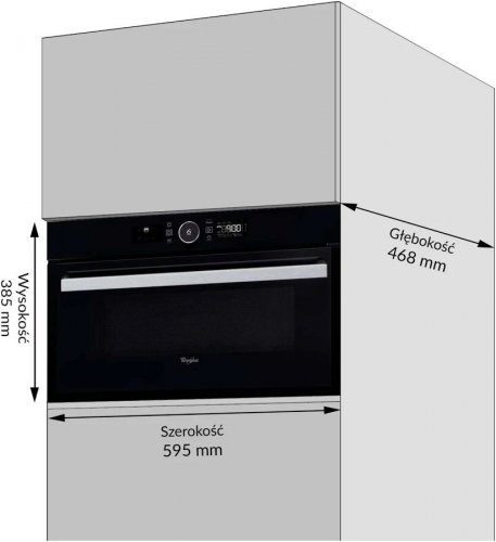 Microondas Integrable Whirlpool AMW 731/NB