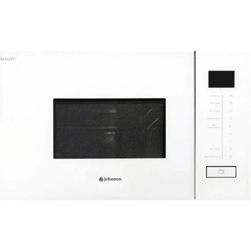 Microondas integrado Johnson Cristal Blanco con Grill JOMI20BINT
