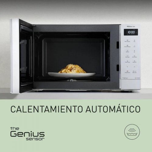 Microondas Inverter Espacioso 32L - 20 Programas Automáticos, 1000W