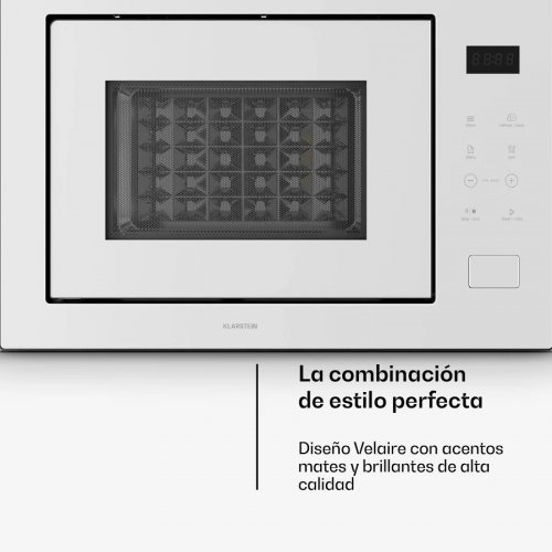 microondas Klarstein Velaire Blanco