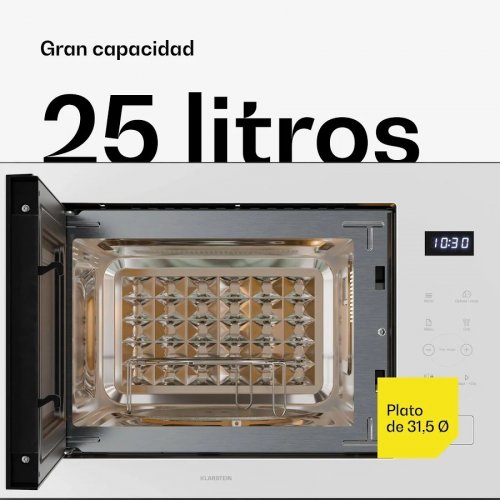 microondas Klarstein Velaire Blanco