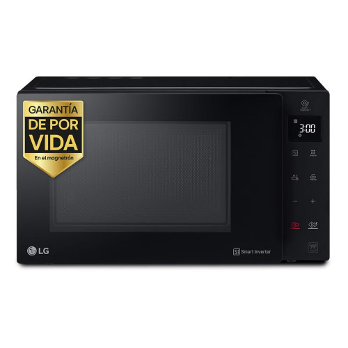 Microondas LG 23 litros, grill y 1.000 w - MH6336GIB Negro