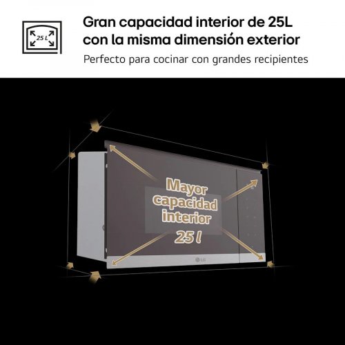 Microondas LG MG7Z2593D Grill
