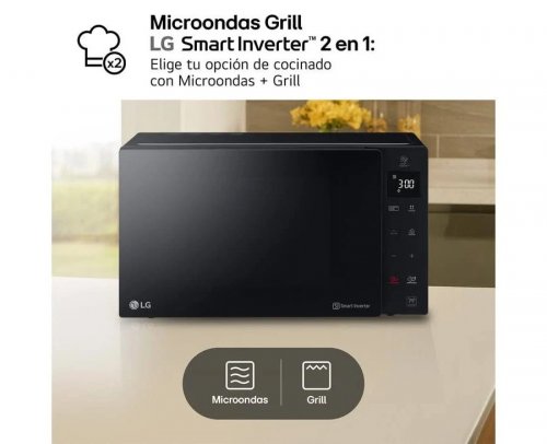 Microondas LG MH6535GDS Grill