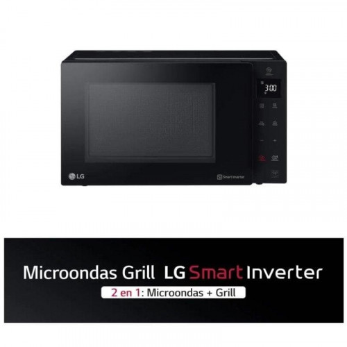 Microondas LG MH6535GIB 25L 1100W Smart Inverter con Grill y Eco ON