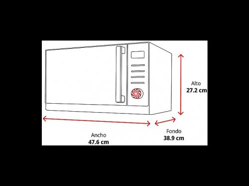 Microondas LG MH6535GIB Grill