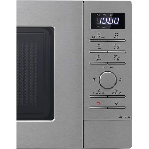 Microondas Panasonic 20 litros y grill - NN-J19KSMEPG Acero Inox