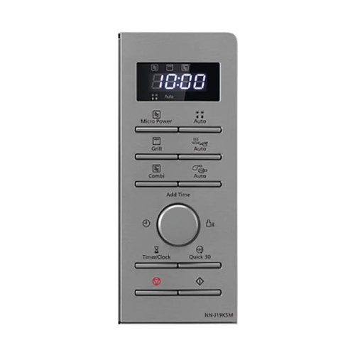Microondas Panasonic 20 litros y grill - NN-J19KSMEPG Acero Inox