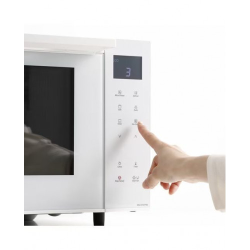 Microondas Panasonic 23 litros, con grill - NN-DF37PWEPG Blanco