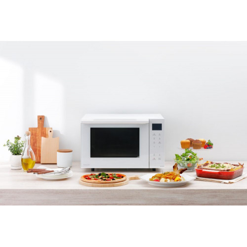 Microondas Panasonic 23 litros, con grill - NN-DF37PWEPG Blanco