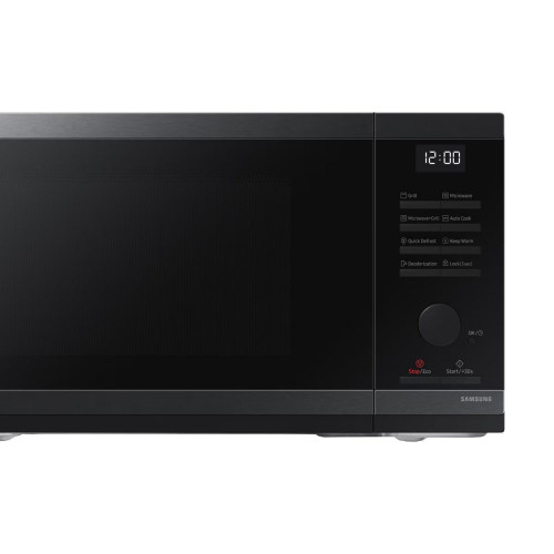 Microondas Samsung 23 litros, con grill - MG23DG4524AGE1 Negro metalizado