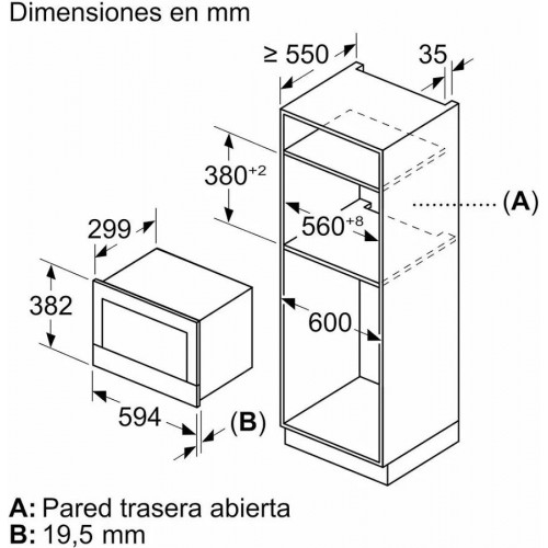 Microondas Siemens bf722r1b1