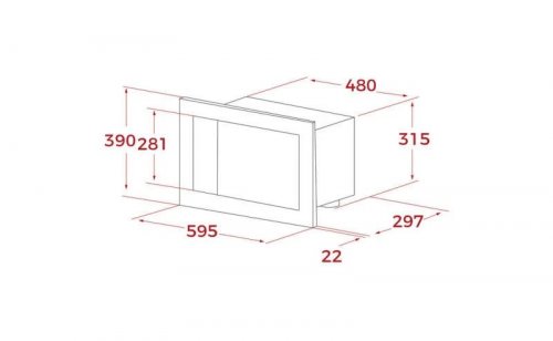 Microondas Teka ml 820 Blanco