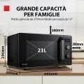 Microondas Toshiba 900 W 23 L con Grill
