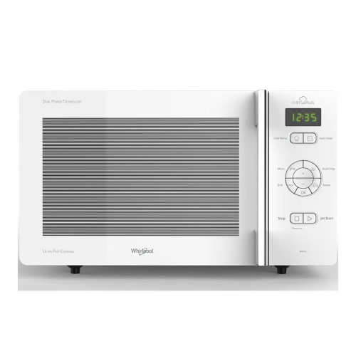 Microondas Whirlpool 25 litros y grill - MCP 346 WH Blanco