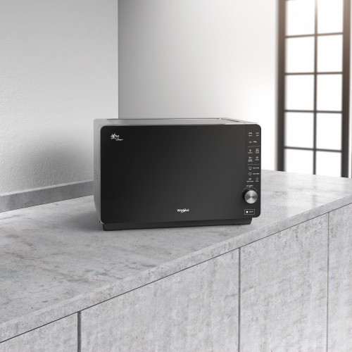 Microondas Whirlpool 25 litros y grill - MWF 427 SL Silver / Negro
