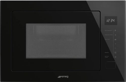 MicroondasSmeg FMI025B3, con grill, Estética Unive