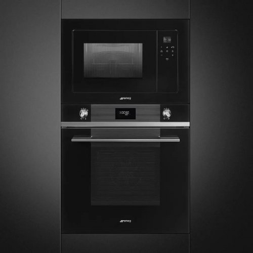 MicroondasSmeg FMI025B3, con grill, Estética Unive