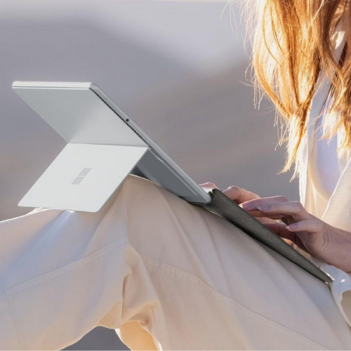 Microsoft Teclado para Surface Pro con Almacenamiento de Lápiz Español QWERTY Platino
