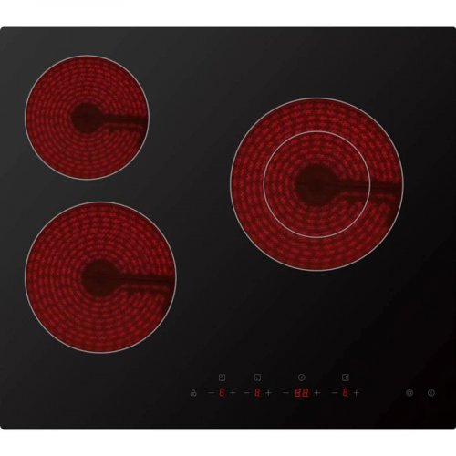 Midea MCH520T239K0 Placa Vitrocerámica 3 zonas