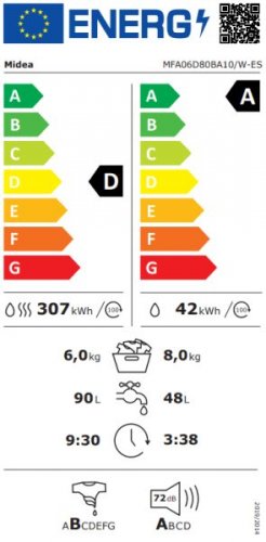 Midea MFA06D80BA10/W-ES
