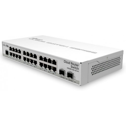 MikroTik 24-Port Gigabit Switch (CRS326-24G-2S+IN)