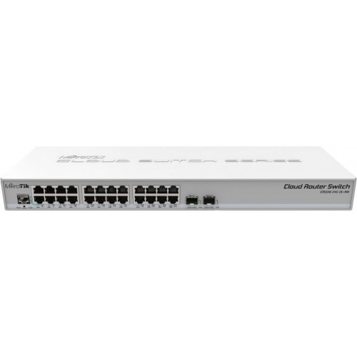 MikroTik 24-Port Gigabit Switch (CRS326-24G-2S+RM)