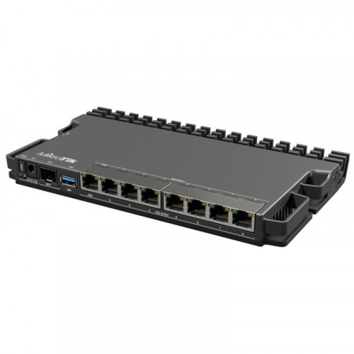 Mikrotik RB5009UPR+S+IN Switch 8 Puertos Gigabit 2.5G PoE + 1 Puerto SFP+
