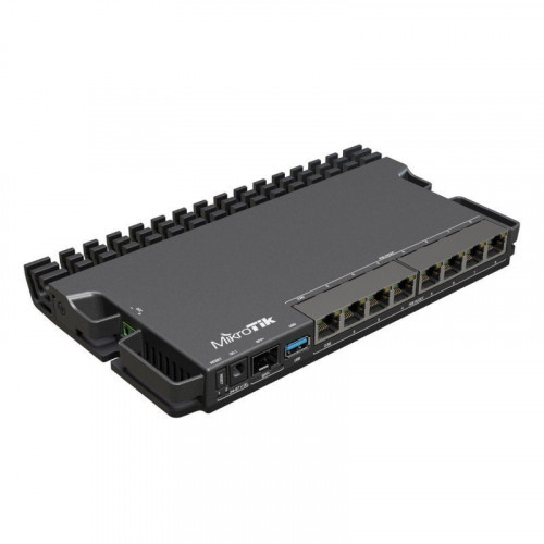 Mikrotik RB5009UPR+S+IN Switch 8 Puertos Gigabit 2.5G PoE + 1 Puerto SFP+