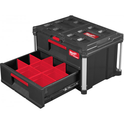 Milwaukee PACKOUT with two drawers