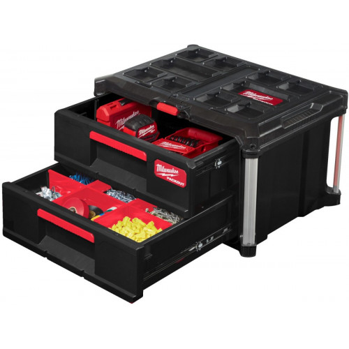 Milwaukee PACKOUT with two drawers