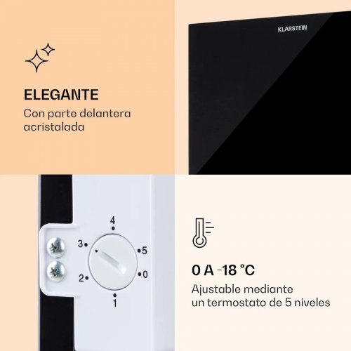 Mini congelador Klarstein Pluto 65l