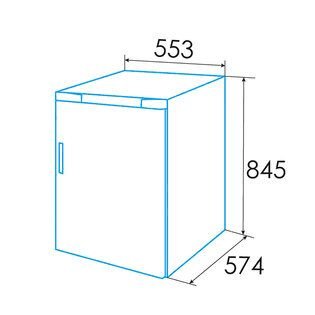 Mini Frigorífico Edesa EFS-0816 WH