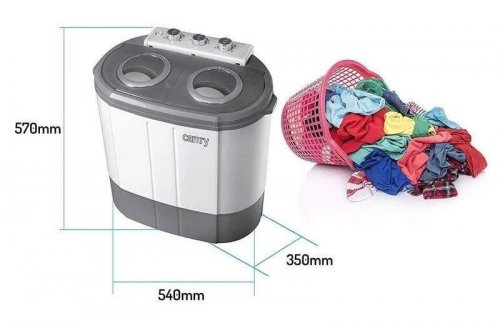 Mini Lavadora Centrifugadora Portátil Camry CR8052 3kg