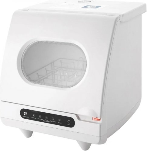 Mini Lavavajillas Portátil 800W Lavavajillas Compacto Necesidad de 5 Litros de Agua