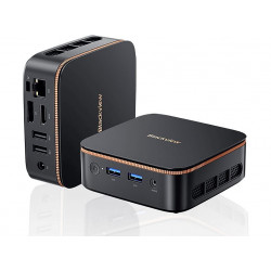 Mini PC - BLACKVIEW MP20(8+256)3300U, Intel Twin Lake N150(Hasta 3.6GHz), 8 GB RAM, 256 GB SSD, UHD Graphics, Windows 11 Pro, Negro
