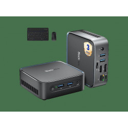 Mini PC - BLACKVIEW MP50-3500U, AMD Ryzen 5 3500U, 16 GB RAM, 512 GB SSD, Radeon™ RX Vega 8, Windows 11 Pro, Negro