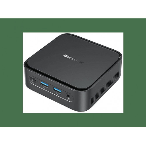 Mini PC - BLACKVIEW MP50-3500U, AMD Ryzen 5 3500U, 16 GB RAM, 512 GB SSD, Radeon™ RX Vega 8, Windows 11 Pro, Negro