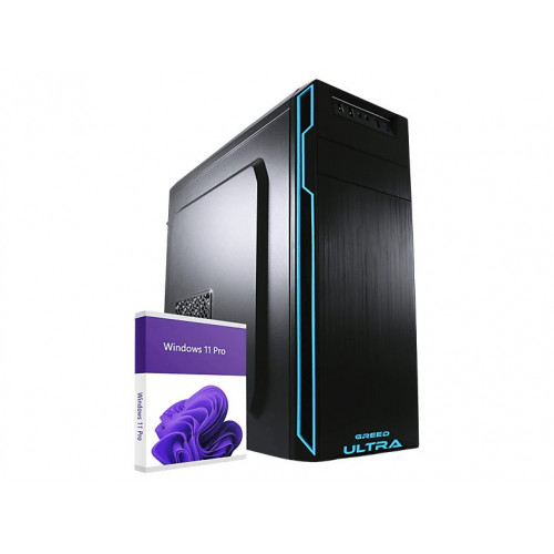 Mini PC - GREED Ultra 7 - Ordenador de oficina, Intel Core i7-6700, 16 GB RAM, 1000 GB SSD, HD Graphics, Windows 11 Pro, Negro