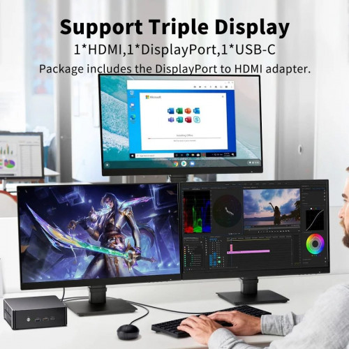 Mini PC i9 Core i9-13900H Desktop Computer