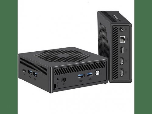 Mini PC - LEOTEC Gemini Mini PC, Intel Celeron N4000, 8 GB RAM, 128 GB SSD, UHD 600, Windows 11 Home, Negro