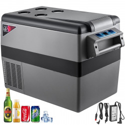 Mini refrigerador portátil SucceBuy del congelador del coche de 40L 45W 12V AC/DC para el hogar y al aire libre