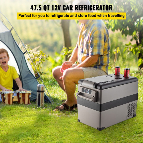 Mini refrigerador portátil SucceBuy del congelador del coche de 40L 45W 12V AC/DC para el hogar y al aire libre