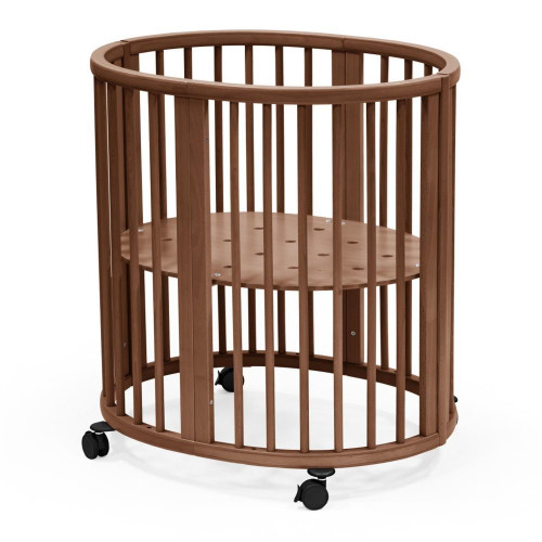 Minicuna Stokke Sleepi V3 Marrón oscuro
