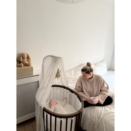 Minicuna Stokke Sleepi V3 Marrón oscuro