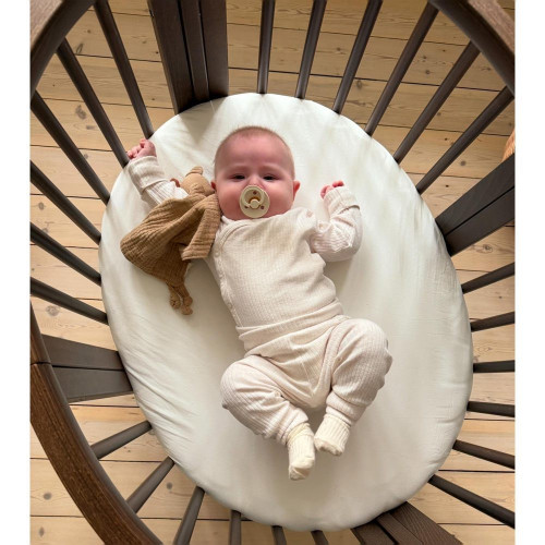 Minicuna Stokke Sleepi V3 Marrón oscuro