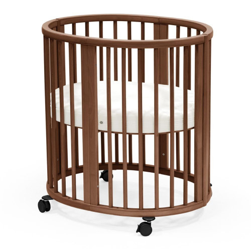 Minicuna Stokke Sleepi V3 Marrón oscuro