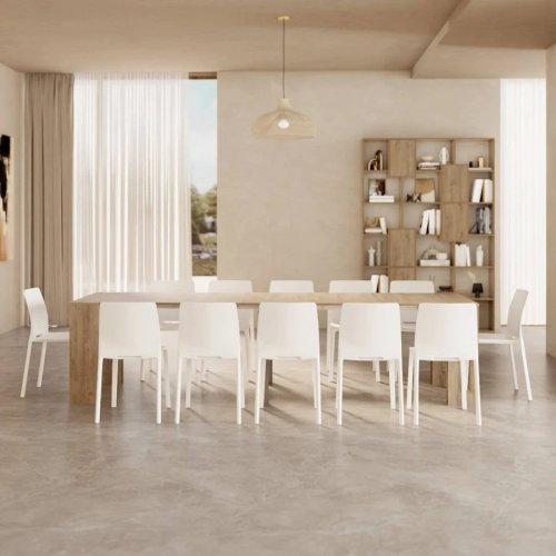 Mobili Fiver Mesa consola extensible Easy con porta extensiones